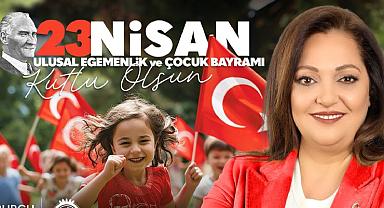 BAŞKANIMIZ BURCU KÖKSAL´IN 23 NİSAN KUTLAMA MESAJI
