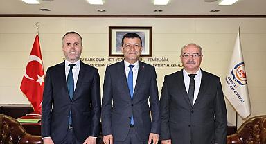 Bozbaş ve Prof. Dr. Aydın görevine başladı