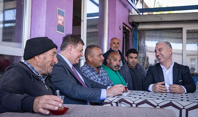 Deliktaş Köyü'ne sandık teşekkürü