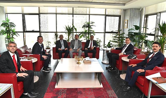 Demirci Heyetinden Başkan Zeyrek’e Ziyaret