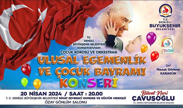 Denizli’de 23 Nisan coşkusu doya doya yaşanacak