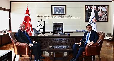 Denizli Valisi Coşkun’dan Başkan Çavuşoğlu’na ziyaret