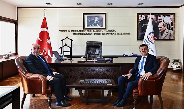 Denizli Valisi Coşkun’dan Başkan Çavuşoğlu’na ziyaret