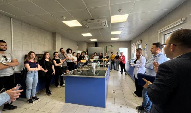 DEÜ Öğrencileri Manisa Merkez Atıksu Arıtma Tesisinde Ağırlandı