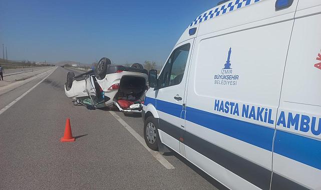 İzmir AKS Ambulans Servisi ekibi Konya’da hayat kurtardı