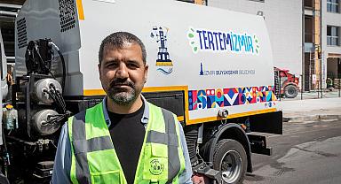 İzmir'de her gün 850 işçi 2 bin kilometrelik güzergahı temizliyor