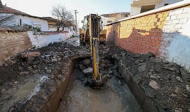 İZSU'dan Kuruçay mesaisi... Taşkınlara neşter!