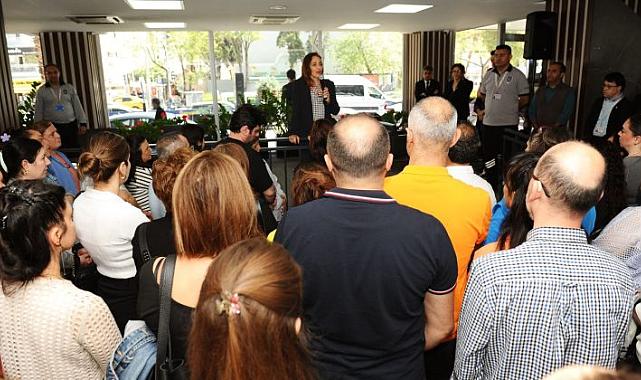 Karşıyaka Belediye Başkanı Ünsal’dan personel buluşması