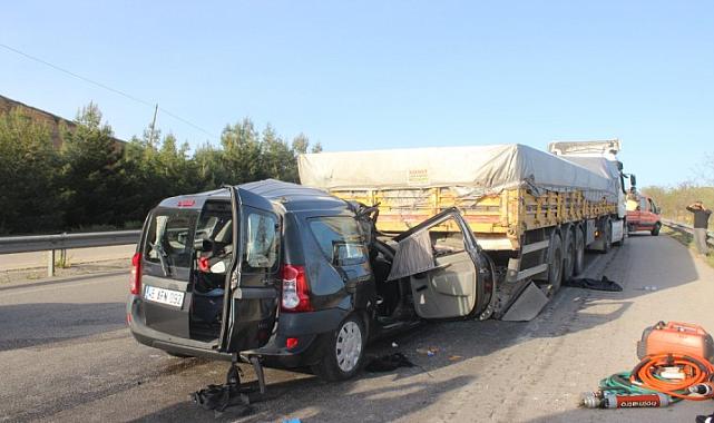 Manisa’daki feci kazada ölü sayısı 4’e çıktı