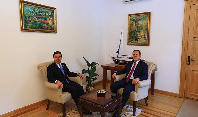 Muğla Valisi’nden Başkan Aras’a Ziyaret