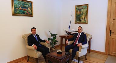 Muğla Valisi’nden Başkan Aras’a Ziyaret