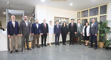 SANAYİCİLERDEN BAŞKAN ÇERÇİOĞLU'NA ZİYARET