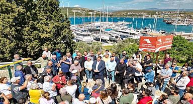 Seferihisar'da protesto: Sığacık Körfezi halkındır