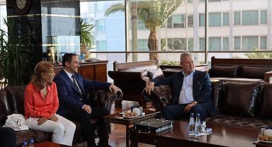 TSYD İzmir yönetiminden İzmir Ticaret Odası’na ziyaret