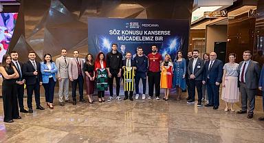 Ünlü basketbolculardan kanser hastalarına anlamlı ziyaret