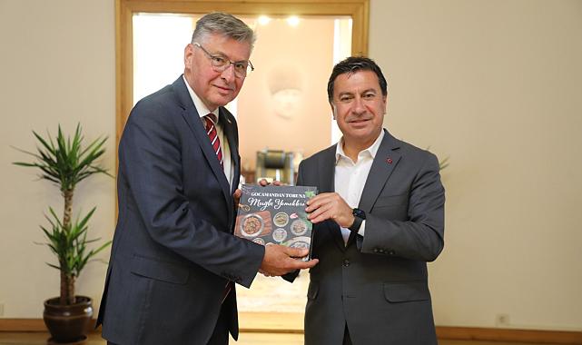 Almanya İzmir Başkonsolosu’ndan Başkan Aras’a Ziyaret