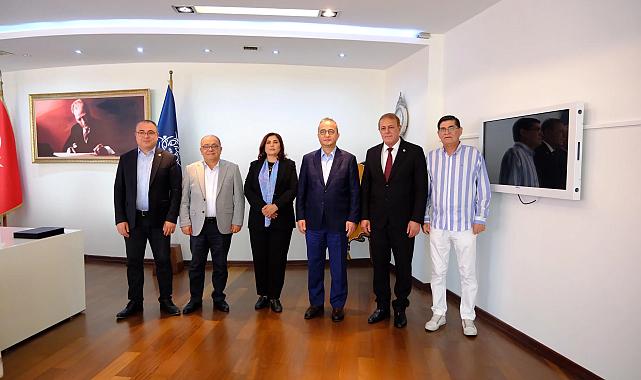 AYDIN MİLLETVEKİLLERİNDEN ÇERÇİOĞLU’NA HAYIRLI OLSUN ZİYARETİ