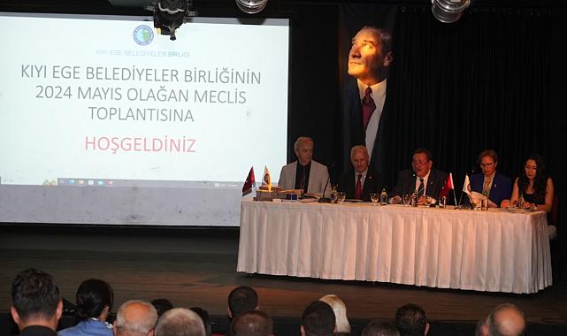BAŞKAN ÖMER GÜNEL KIYI EGE BELEDİYELER BİRLİĞİ ENCÜMEN ÜYELİĞİNE SEÇİLDİ