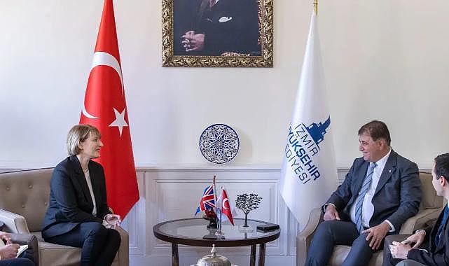 Başkan Tugay&#039;dan Birleşik Krallık Türkiye Büyükelçisi ile iş birliği sözleri