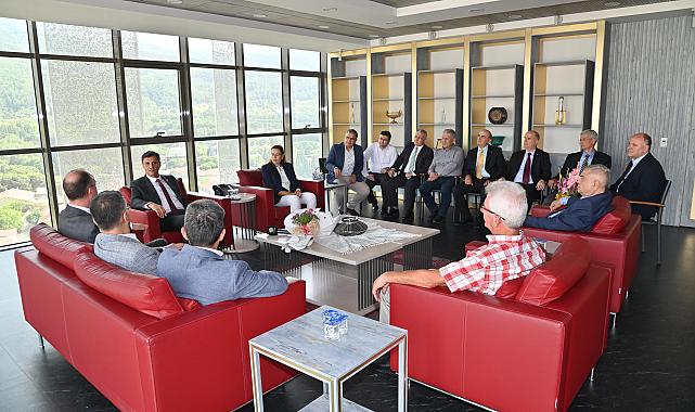 Başkan Zeyrek, MADOST’u Ağırladı