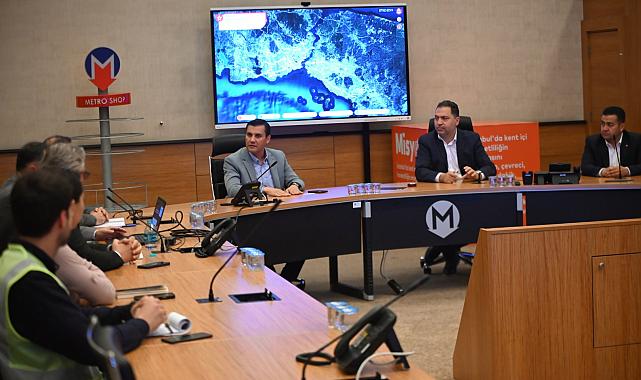 Başkan Zeyrek’ten Metro İstanbul’a Ziyaret