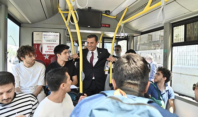 Başkan Zeyrek, Üniversite Öğrencileri ile Yolculuk Yaptı