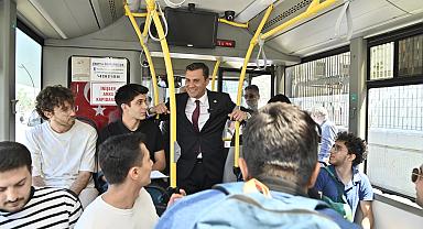 Başkan Zeyrek, Üniversite Öğrencileri ile Yolculuk Yaptı