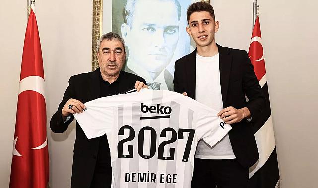 Beşiktaş'tan sözleşme açıklaması! Genç yıldızla 2027 yılına kadar imzalandı