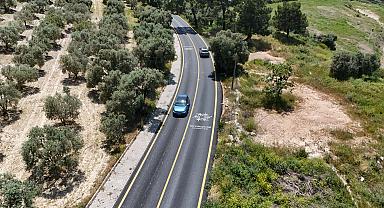 BÜYÜKŞEHİR BELEDİYESİ’NDEN TURİZMİN KALBİNDE YOL HAMLESİ