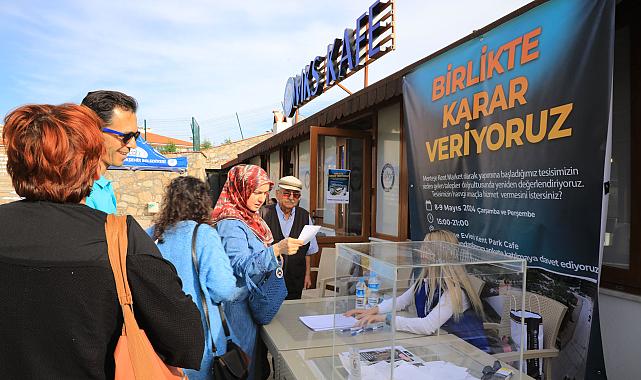 Büyükşehir Kent Parka Yapılacak Tesisi Halka Soruyor