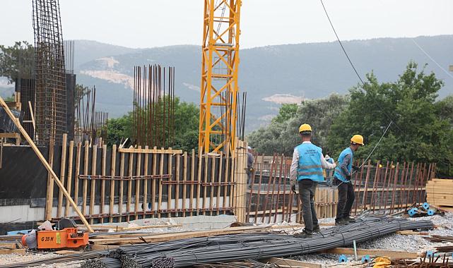 Büyükşehir Milas Kültür Merkezi Yapımına Devam Ediyor