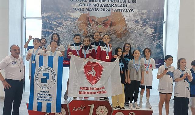 Denizli Büyükşehir Belediyespor başarılara doymuyor.