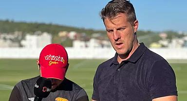 Göztepe’de sportif direktör ve futbolculardan Süper Lig yorumları!