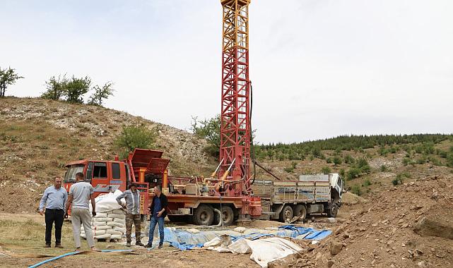 Güneydamları Muhtarından Başkan Zeyrek’e Sondaj Teşekkürü