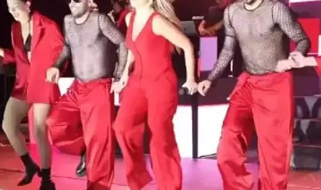 Hadise sahnede kendinden geçti! Yorumlar gecikmedi