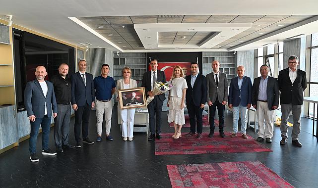 İnşaat Mühendisleri Odası&#039;ndan Başkan Zeyrek&#039;e Ziyaret