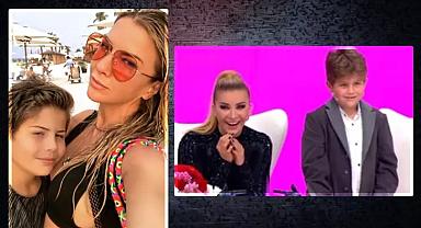 Ivana Sert'in oğlu kocaman oldu! Annesini öpüp söyledikleri gündem oldu