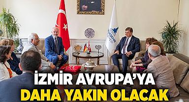 İzmir Avrupa’ya daha yakın olacak