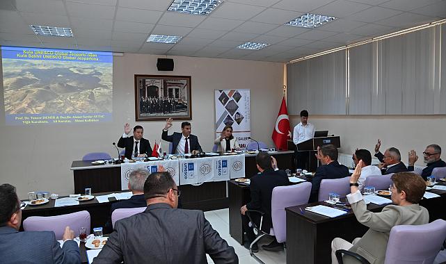 Jeopark Belediyeler Birliği Meclisi’nde İlk toplantı Yapıldı