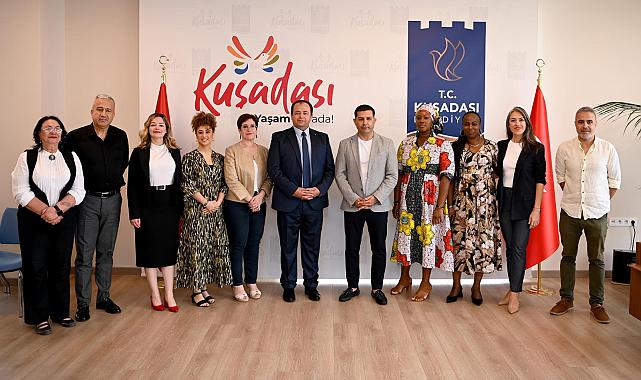 KARDEŞ ŞEHİR CREİL’DEN GELEN HEYET BAŞKAN ÖMER GÜNEL’İ ZİYARET ETTİ