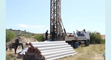 KEPENEKLİ'YE YETERLİ İÇME SUYU İÇİN SONDAJ ÇALIŞMASI YAPILDI