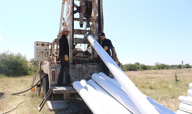 Kepenekli’ye Yeterli İçme Suyu İçin Sondaj Çalışması Yapıldı