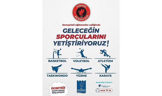 KUŞADASI’NDA YAZ SPOR OKULLARI İÇİN KAYITLAR BAŞLADI