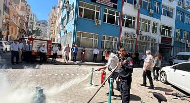 Manisa Büyükşehir'den Defterdarlık Personeline Temel Yangın Eğitimi