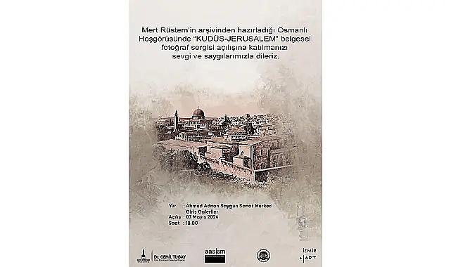 Mert Rüstem&#039;den Osmanlı Hoşgörüsünde Kudüs fotoğraf sergisi