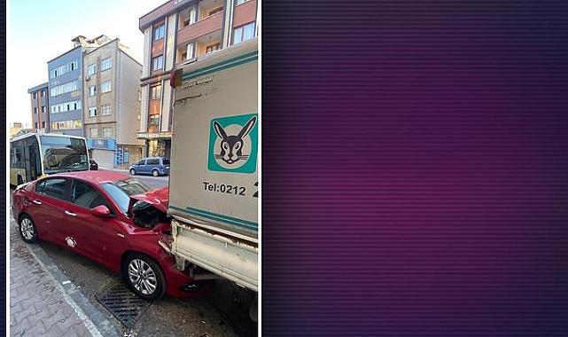 ,İstanbul’da İETT otobüsü park halindeki araçlara çarptı