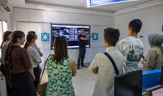 Lise öğrencileri içme suyunun serüvenine tanıklık etti