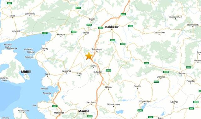 Manisa Soma’da 4,8 Büyüklüğünde Deprem!