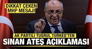 MHP’li Türkeş’ten Sinan Ateş Cinayeti Açıklaması