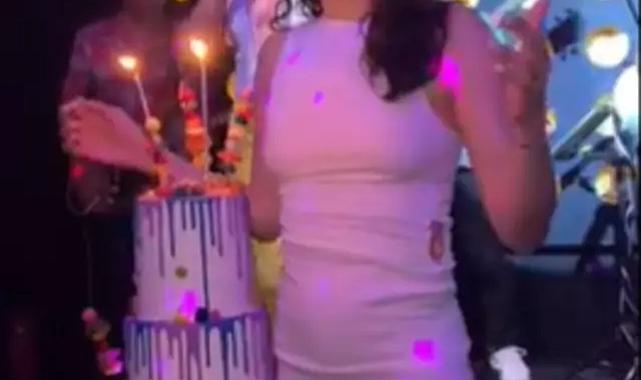 25'inci yaşını kutladı! Zehra Güneş’in üç katlı pastası gündem oldu